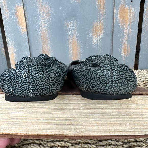 Tory Burch Stingray Reva Smoke Sz 7? - Picture 6 of 14